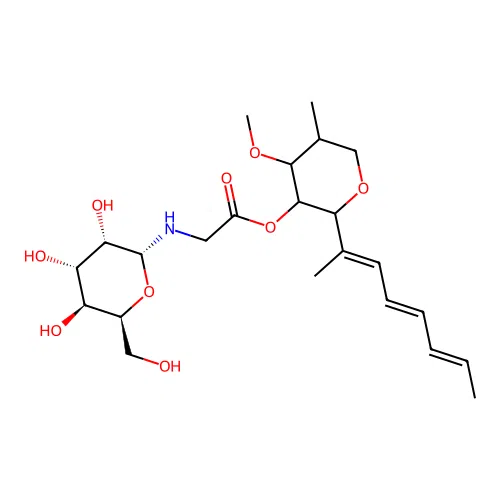 Glucolanomycin structure