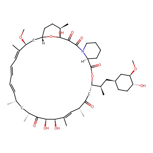 Rapamycin, 32-O-demethyl- structure