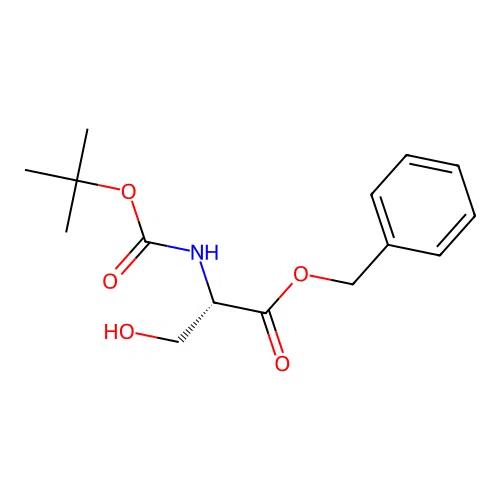 Boc-Ser-OBzl structure