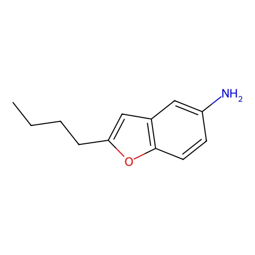 2-Butylbenzofuran-5-amine structure
