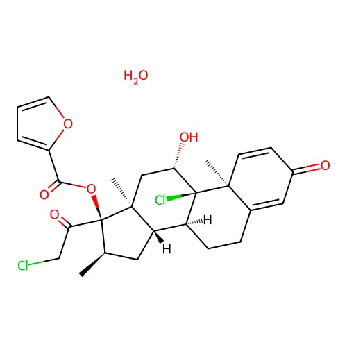 Mometasone Furoate Monohydrate structure