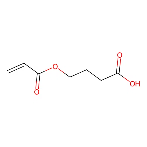 Butanoic acid, 4-[(1-oxo-2-propenyl)oxy]- structure