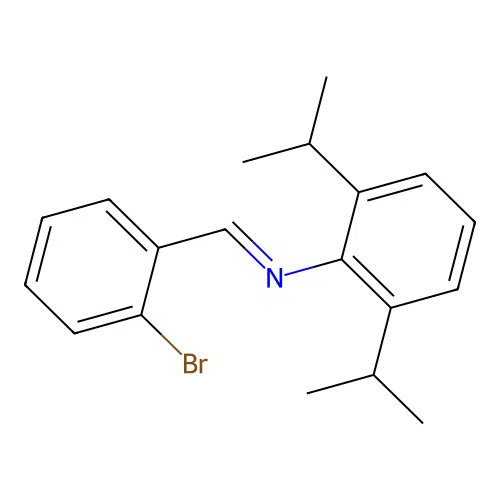 N-(2-Bromobenzylidene)-2,6-diisopropylaniline structure