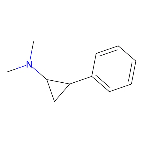 Dimethyl-(2-phenyl-cyclopropyl)-amine structure