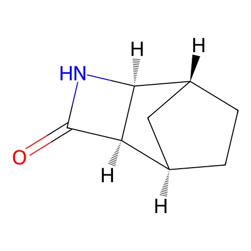 (1R,2S,5R,6R)-3-azatricyclo[4.2.1.02,5]nonan-4-one structure