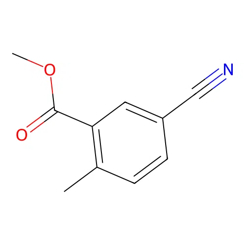 Methyl 5-cyano-2-methylbenzoate structure