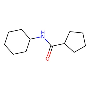 N-cyclohexylcyclopentanecarboxamide structure