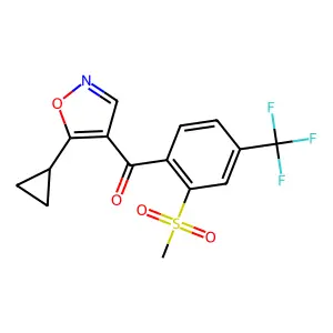 Isoxaflutole structure