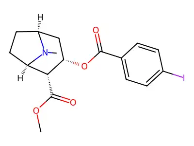 4'-Iodococaine structure