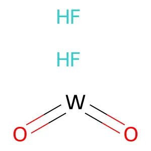 Tungsten difluoride dioxide structure