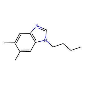 1-Butyl-5,6-dimethyl-1H-benzimidazole structure