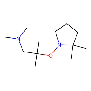 Pyrrolidine, 1-[2-(dimethylamino)-1,1-dimethylethoxy]-2,2-dimethyl- structure