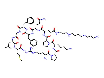 substance P, N-spermine-Gln(5)- structure