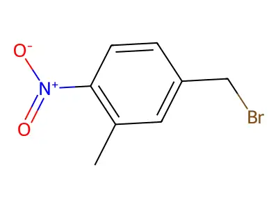 3-Methyl-4-nitrobenzyl bromide structure