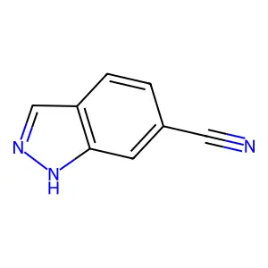 1H-indazole-6-carbonitrile structure