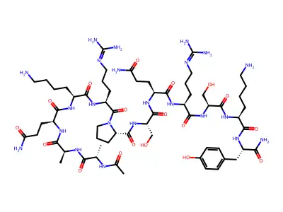 Myelin peptide amide-12 structure