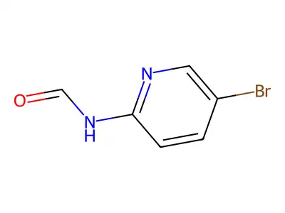 N-(5-bromopyridin-2-yl)formamide structure