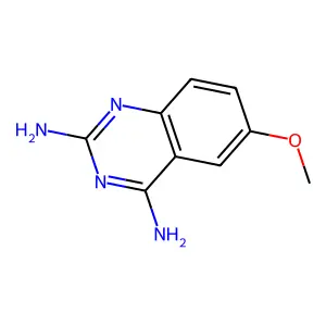 6-Methoxyquinazoline-2,4-diamine structure