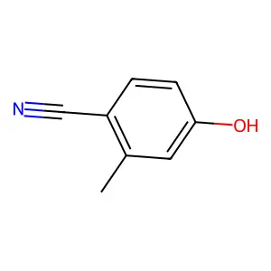 4-Hydroxy-2-methylbenzonitrile structure