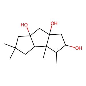 Gloeosteretriol structure