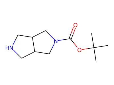 Cis-2-boc-hexahydropyrrolo[3,4-C]pyrrole structure