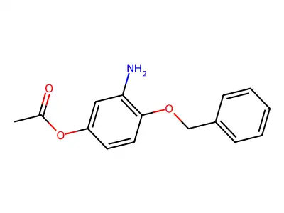 3-Amino-4-benzyloxyphenyl acetate structure