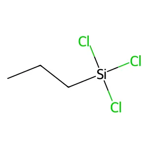 Propyltrichlorosilane structure