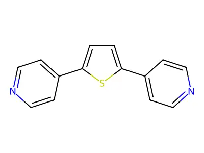 2,5-Di(pyridin-4-yl)thiophene structure