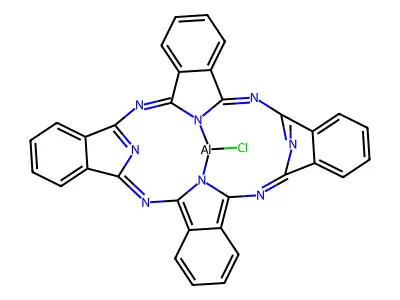 chloroaluminum phthalocyanine structure