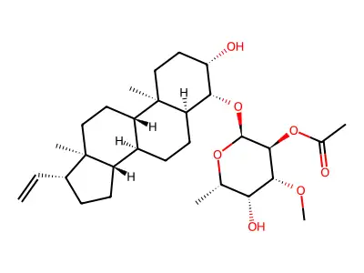 Verrucoside structure