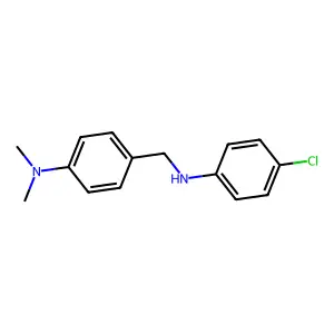N-Alpha-(4-chlorophenyl)-N4,N4-dimethyltoluene-alpha,4-diamine structure