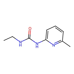 2-(3-Ethylureido)-6-methylpyridine structure