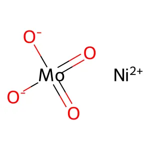 Molybdenum nickel oxide (MoNiO4) structure