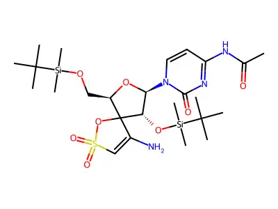 diSilyC TSAO deriv. structure
