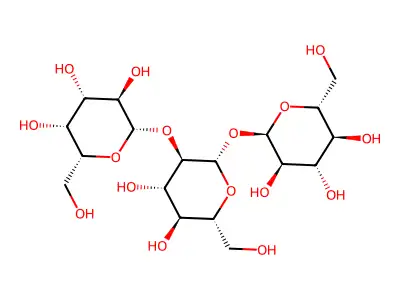 glucosyl-O-galactosyl-(1-4)glucoside structure