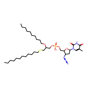 Fozivudine Tidoxil structure