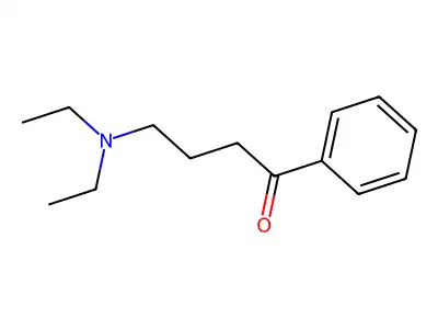 1-Butanone, 4-(diethylamino)-1-phenyl- structure