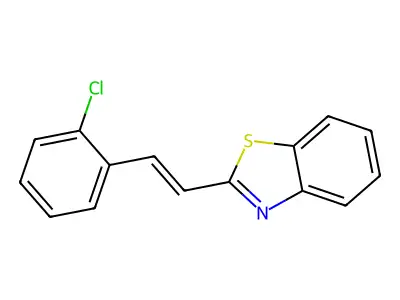2-(2'-Chlorostyryl)benzothiazole structure