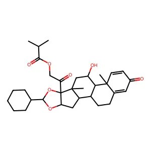 Ciclesonide structure