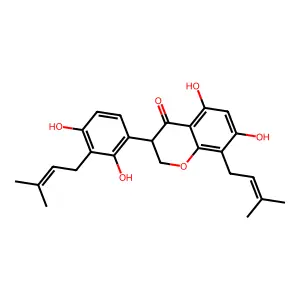 3'-Dimethylallylkievitone structure