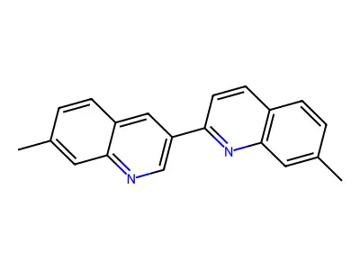 2,3'-Biquinoline, 7,7'-dimethyl- structure