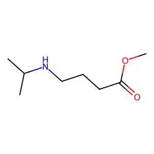 Methyl 4-[(propan-2-yl)amino]butanoate structure