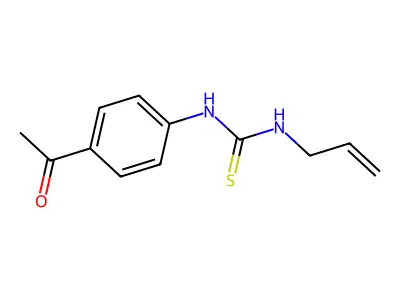 1-(4-Acetylphenyl)-3-allylthiourea structure