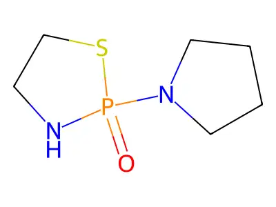 1,3,2-Thiazaphospholidine, 2-(1-pyrrolidinyl)-, 2-oxide structure