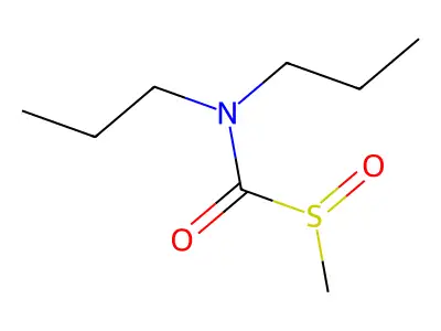 N,N-Dipropyl-1-(methylsulfinyl)formamide structure