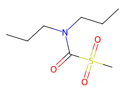 1-Methylsulfonyl-N,N-dipropylformamide structure