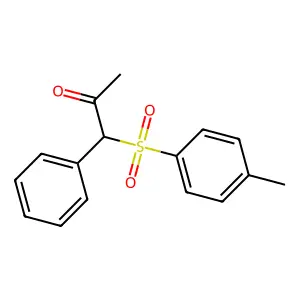 1-(4-Methylphenyl)sulfonyl-1-phenylpropan-2-one structure