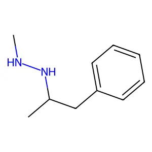 Hydrazine, 1-methyl-2-(alpha-methyl)phenethyl- structure