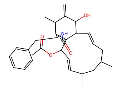 18-Dehydroxycytochalasin H structure