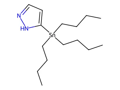 3-(Tributylstannyl)-1H-pyrazole structure